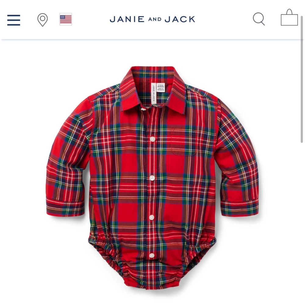 Janine and Jack Boys Bodysuit